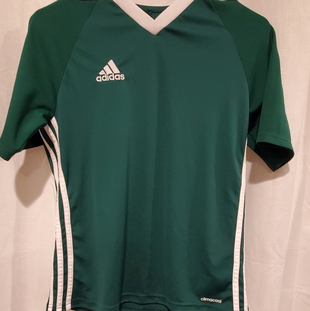 Green Adidas Youth Jersey